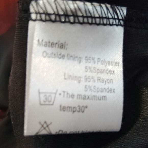 Viishow Women's Red Peony Short Sleeve Chiffon Blouse 3XL/22 New with Tags - Picture 6 of 6